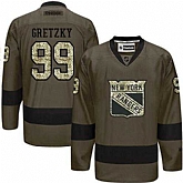 Glued New York Rangers #99 Wayne Gretzky Green Salute to Service NHL Jersey,baseball caps,new era cap wholesale,wholesale hats